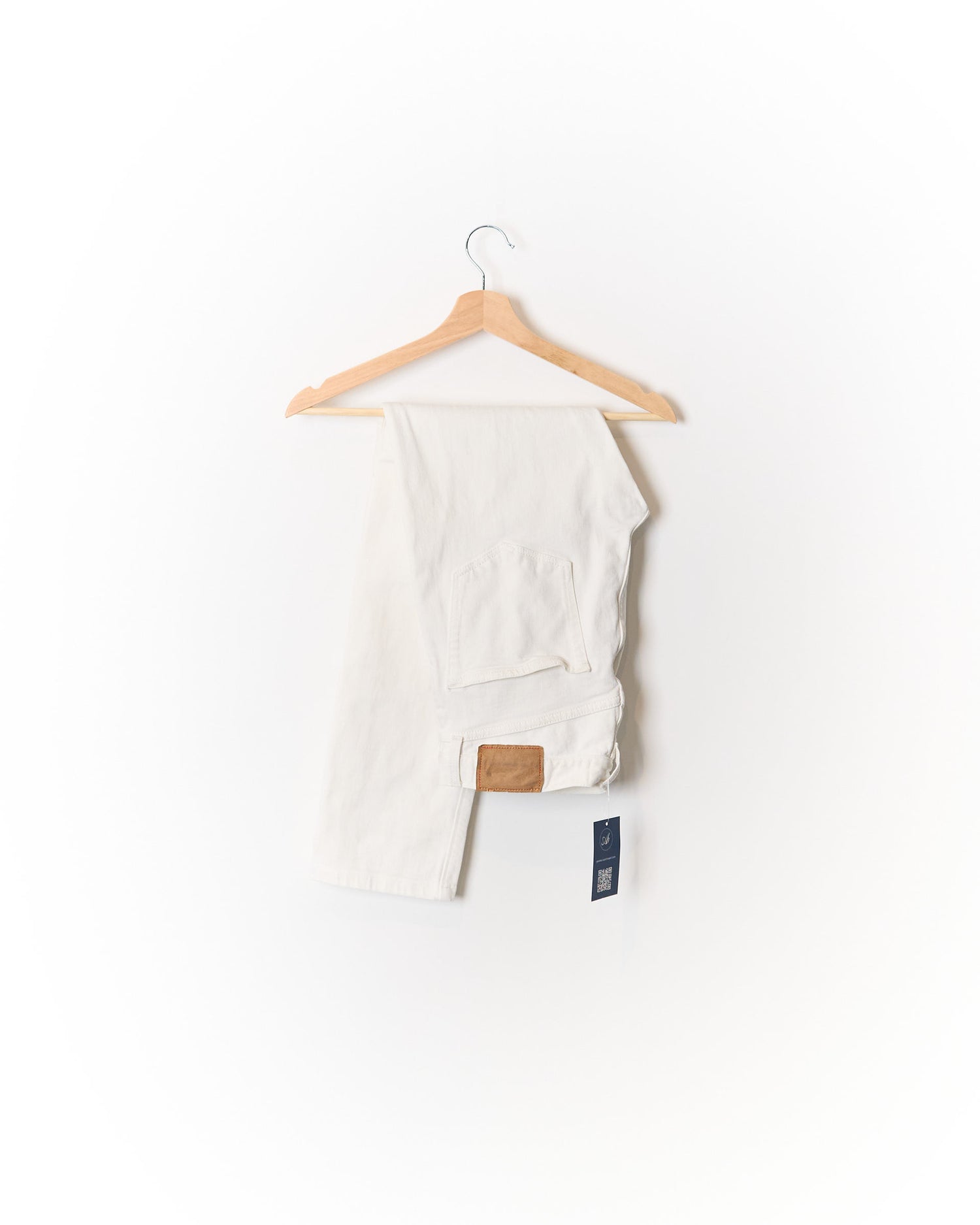 Jeanarica Natural White Cotton Jeans