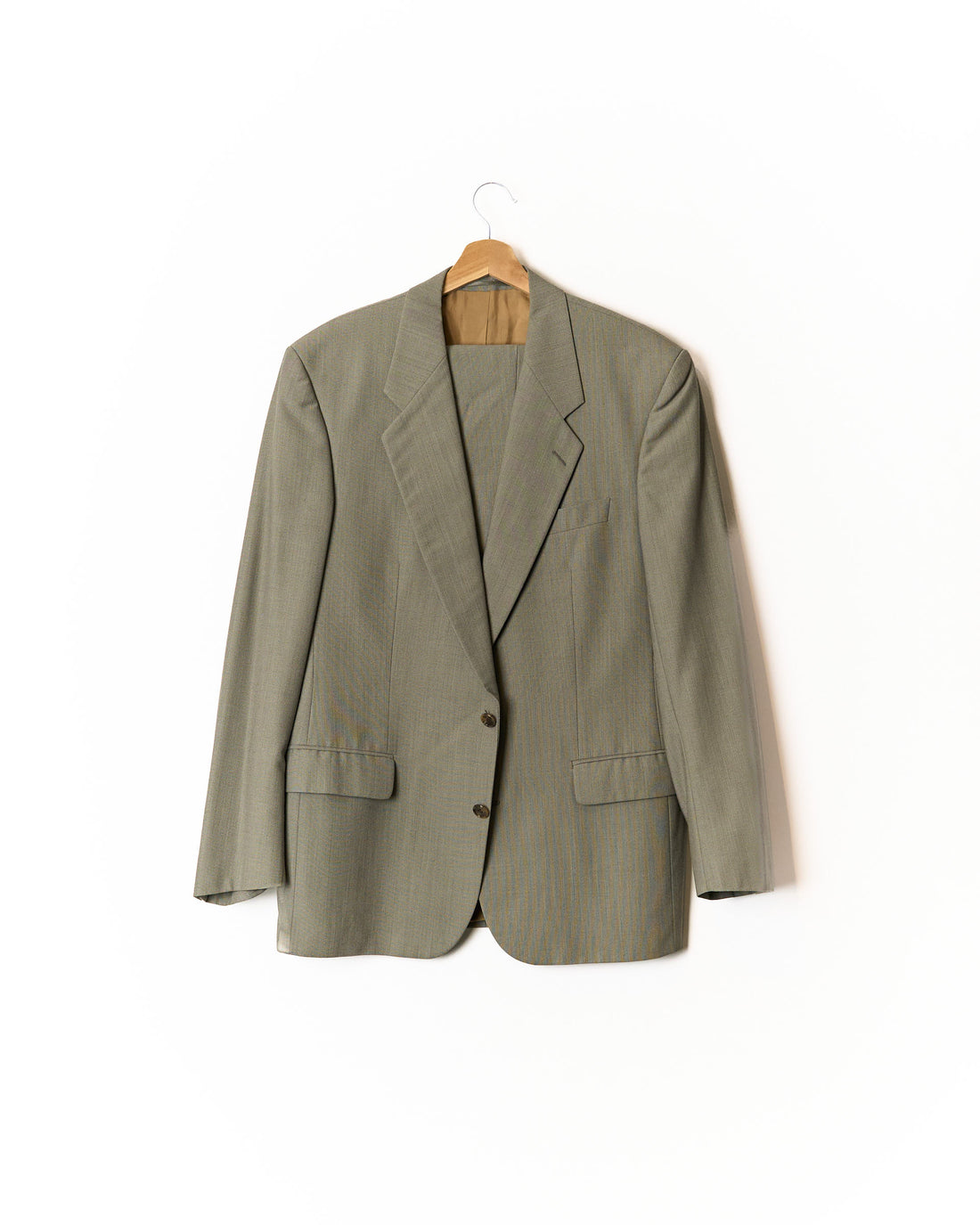 Bäumler Sand Wool Suit w. wide suit pants