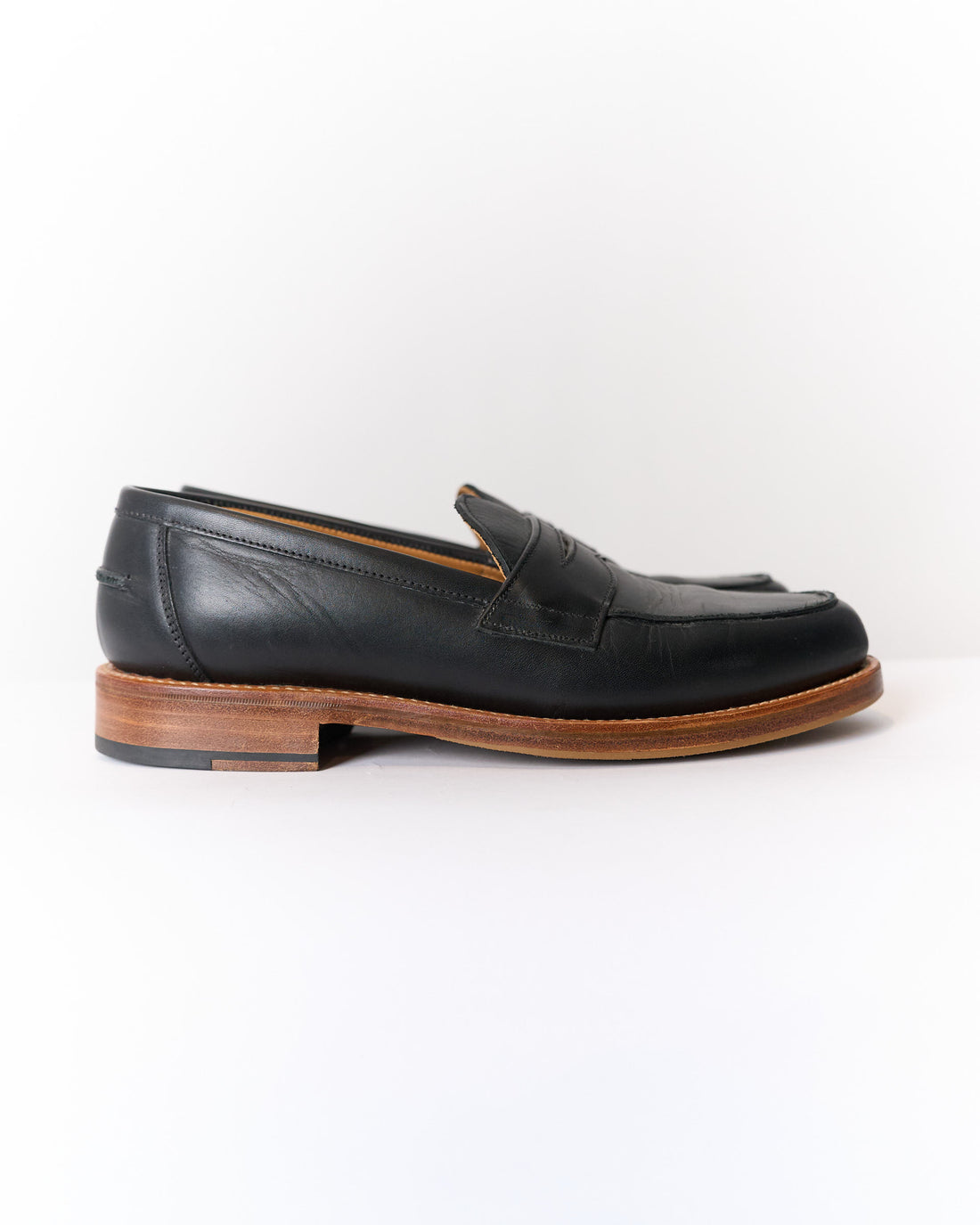 Mark McNairy Black New Amsterdam Penny Loafers