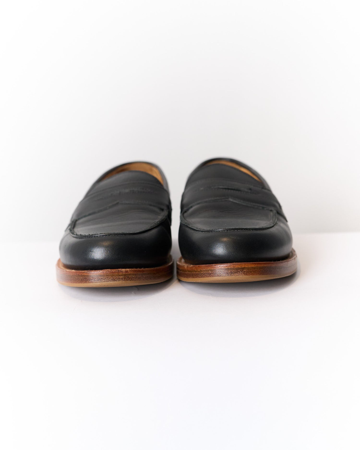 Mark McNairy Black New Amsterdam Penny Loafers
