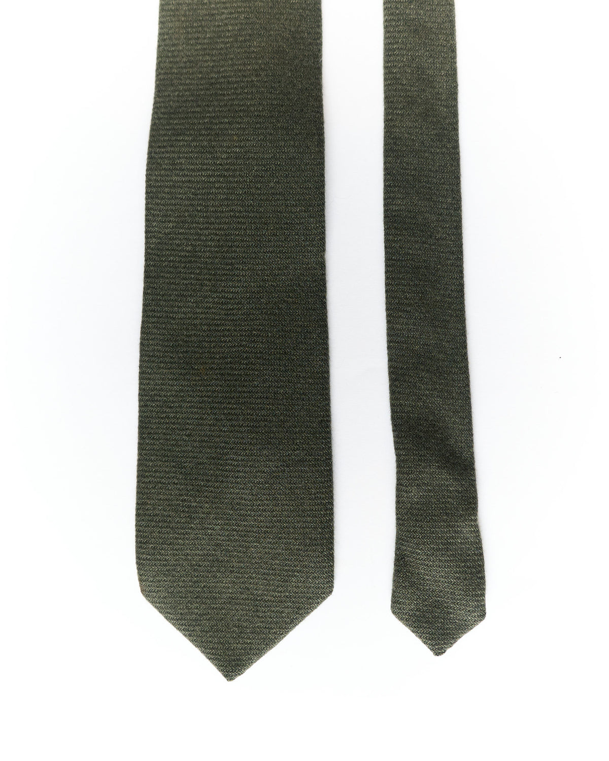 Charles Tyrwhitt Dunkelgrüne Kaschmirkrawatte