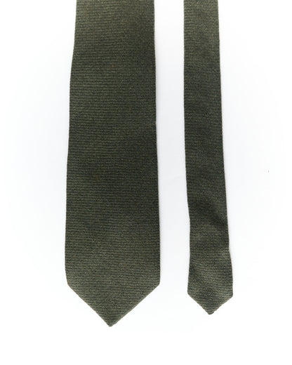 Charles Tyrwhitt Dunkelgrüne Kaschmirkrawatte