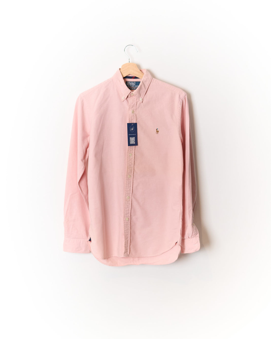 Polo Ralph Lauren Pink Slim Fit Button Down Cotton Shirt