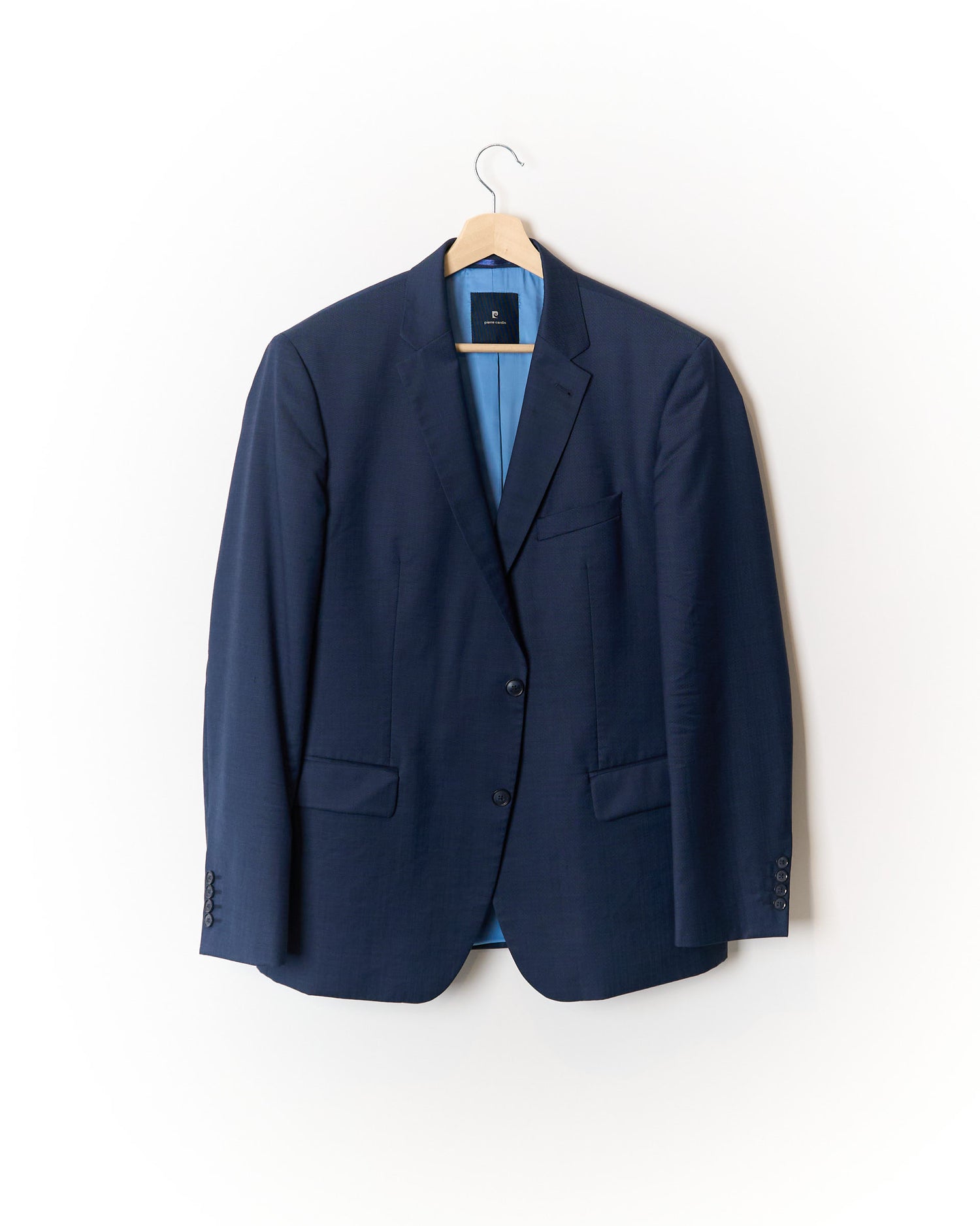 Pierre Cardin Navy Brice Wool Blazer