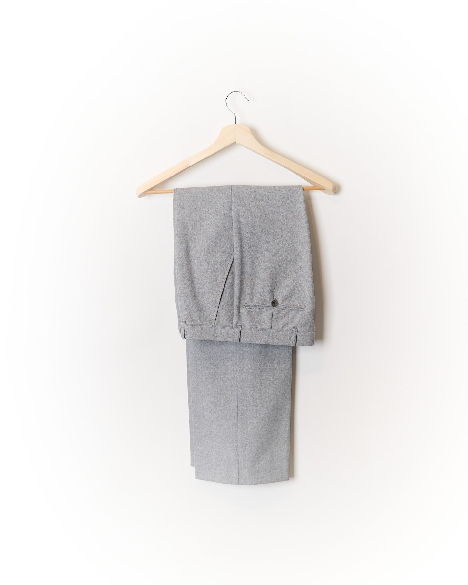 Tiger of Sweden Light Grey Wool Straight Leg Suit