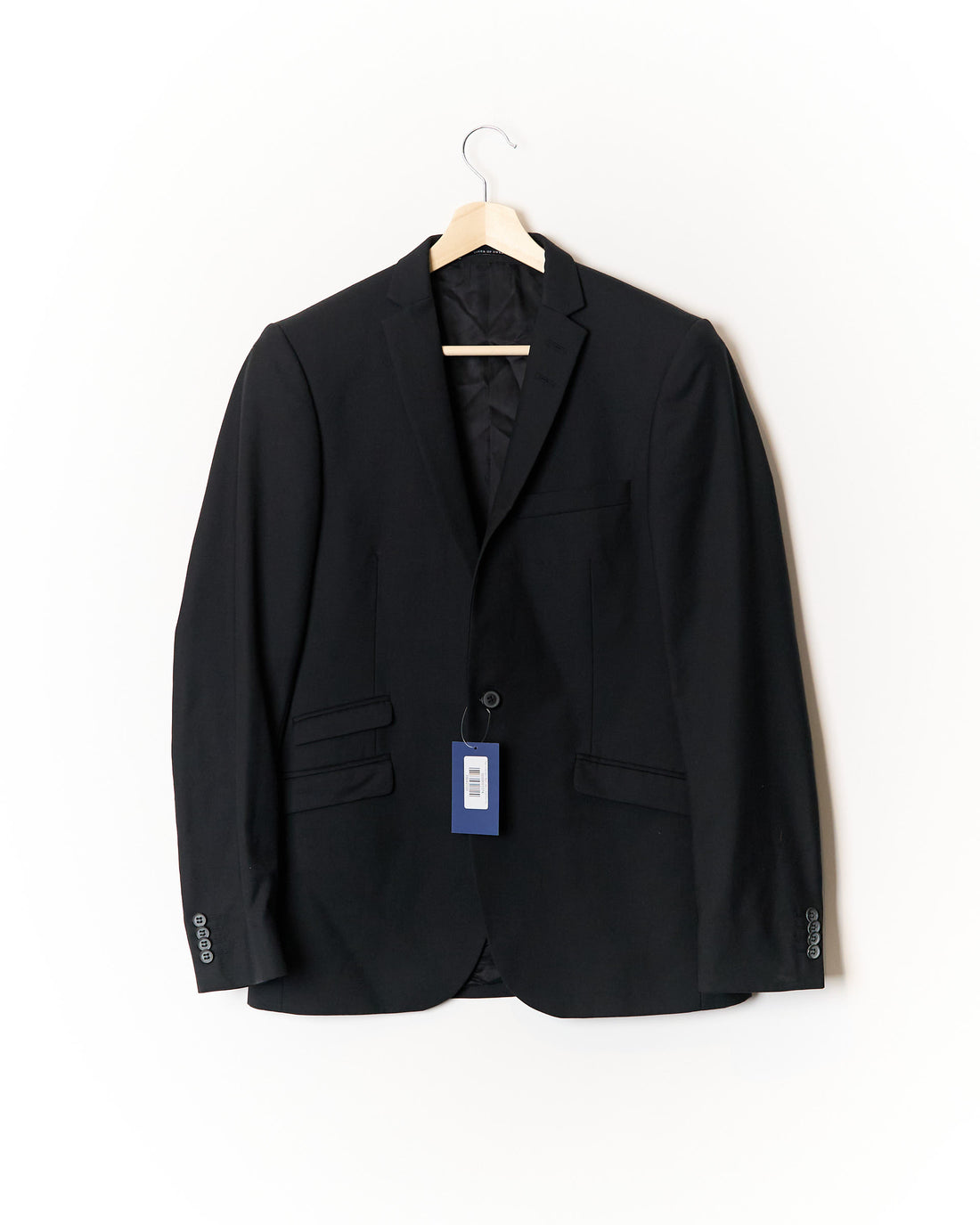 Tiger of Sweden Black Nedvin Wool Business Blazer