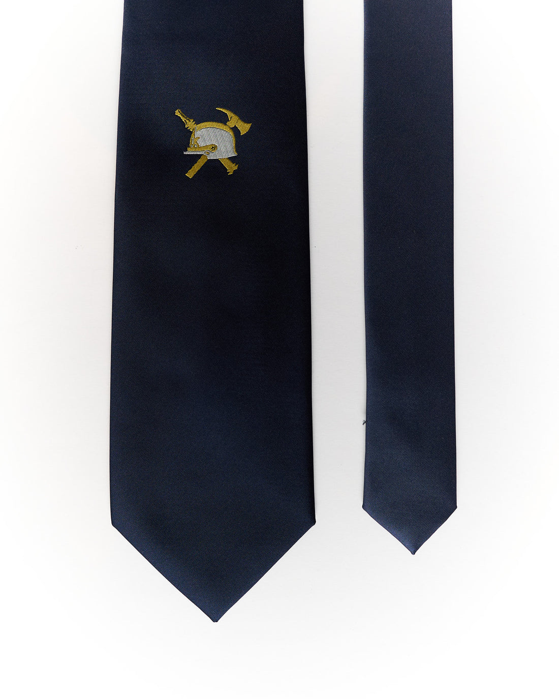 Navy Knights Hemlet Logo Tie