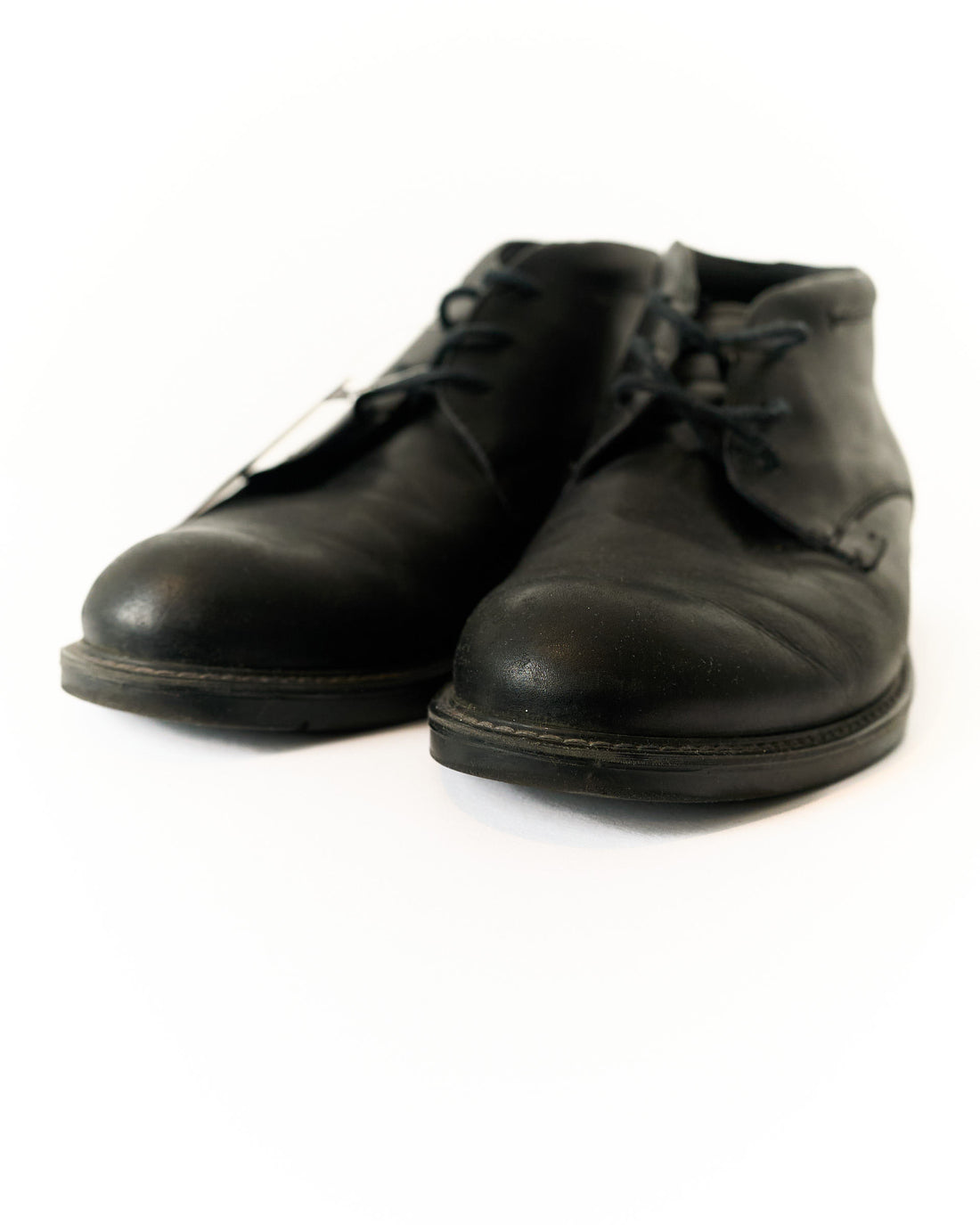 Ecco Vitrus schwarze Schnürstiefelette