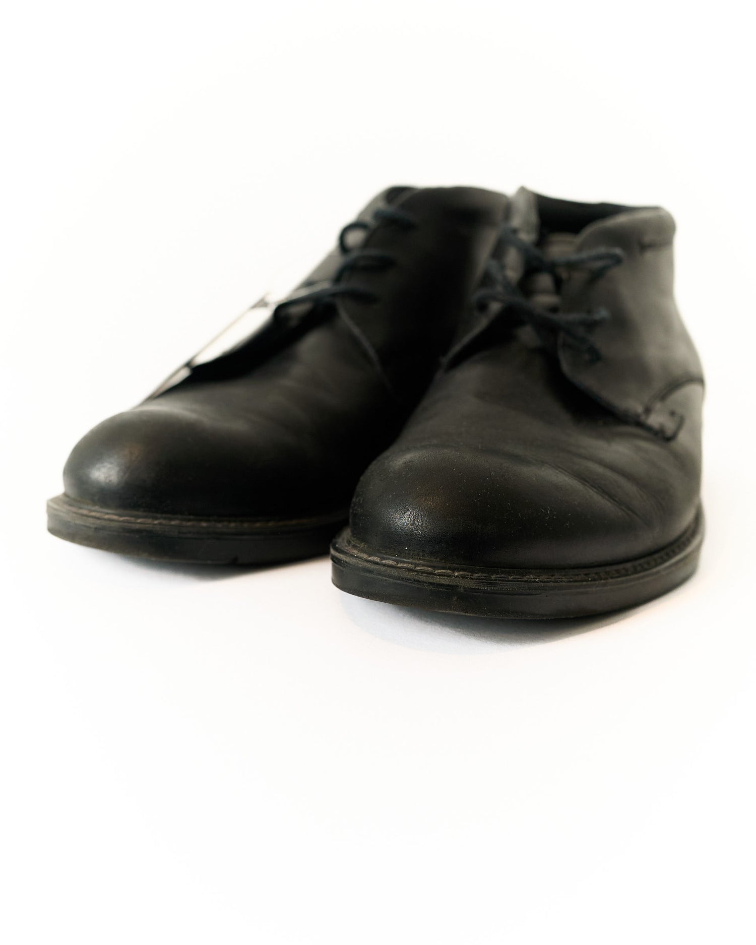 Ecco Vitrus Black Lace-Up Ankle Boot