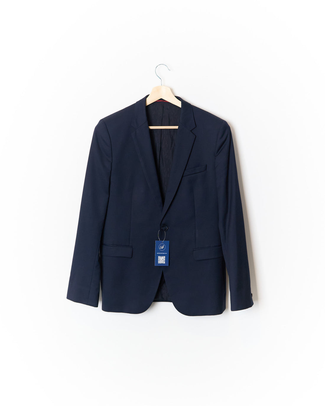 Hugo Boss Navy Virgin Wool Blazer