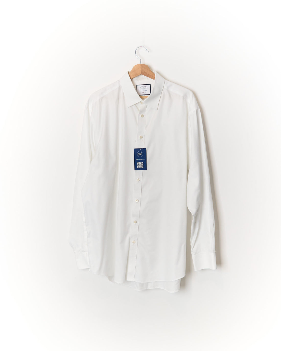 Charles Tyrwhitt White Non-Iron Classic Fit Cotton Shirt