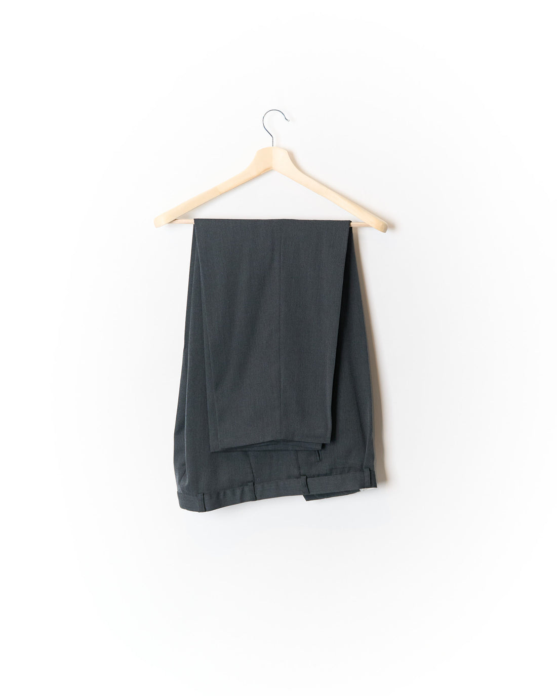 Alberto Cassai Grey Wide Leg Wool Suit
