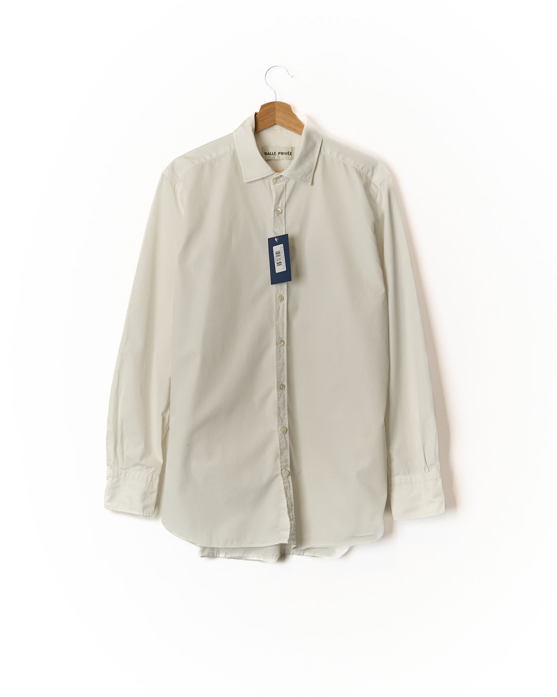 Salle Priveé White Curtis Cotton Shirt