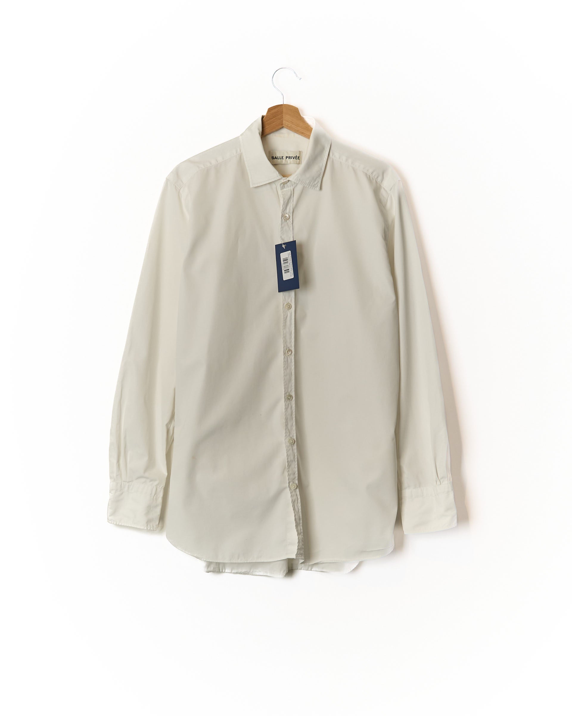Salle Priveé White Curtis Cotton Shirt