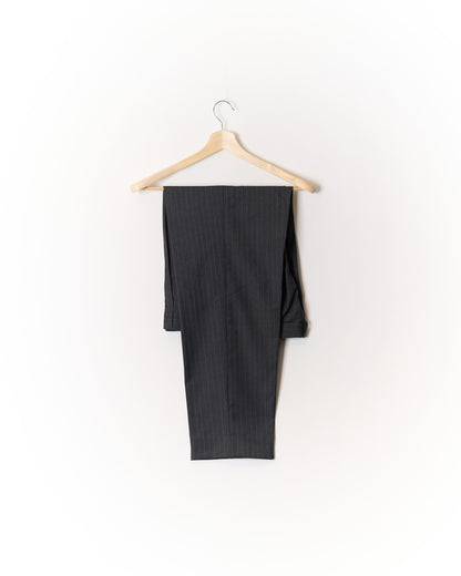 Bassano Grey Pinstripe Straight Leg Suit