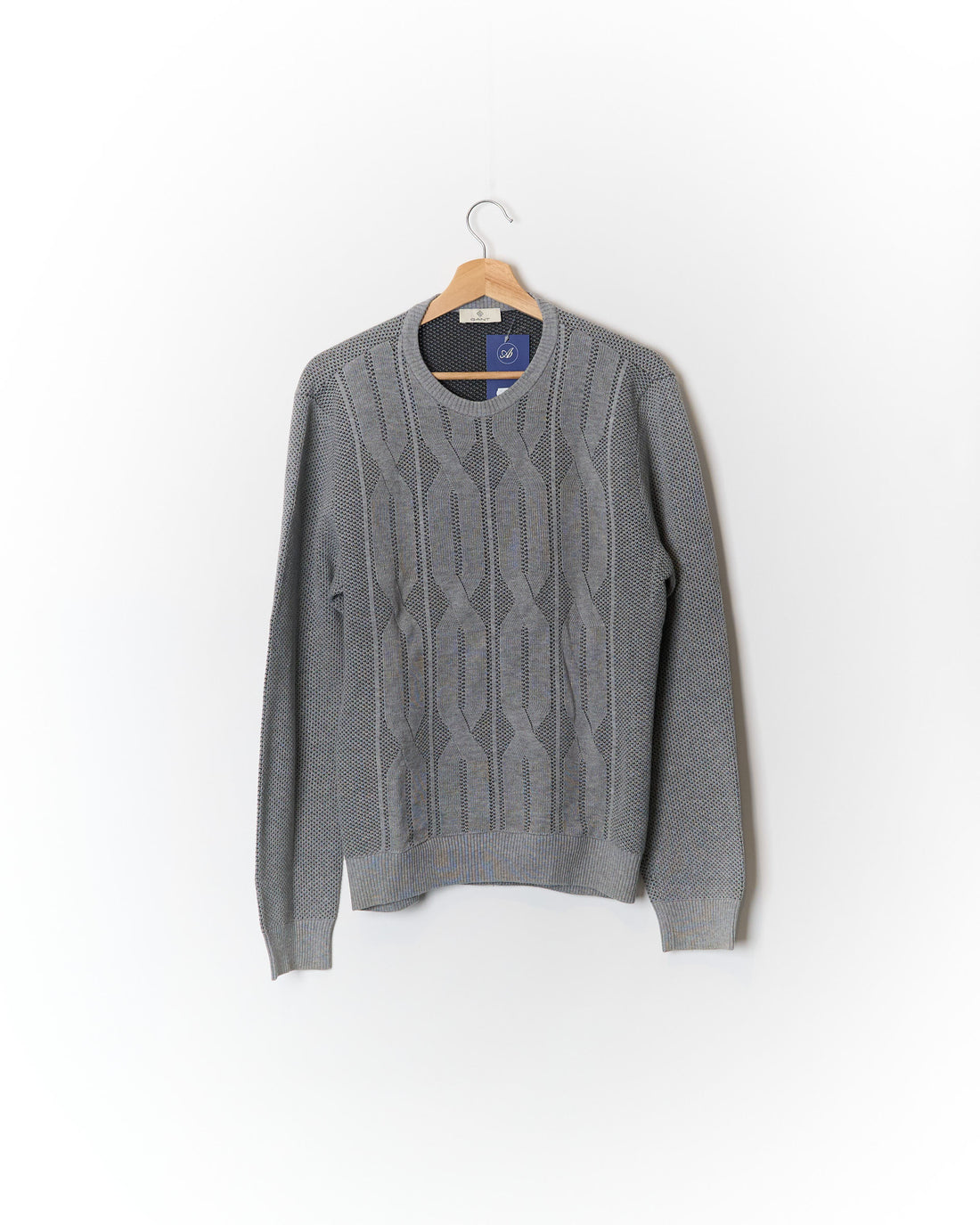 Gant Grey Knitted O-Neck