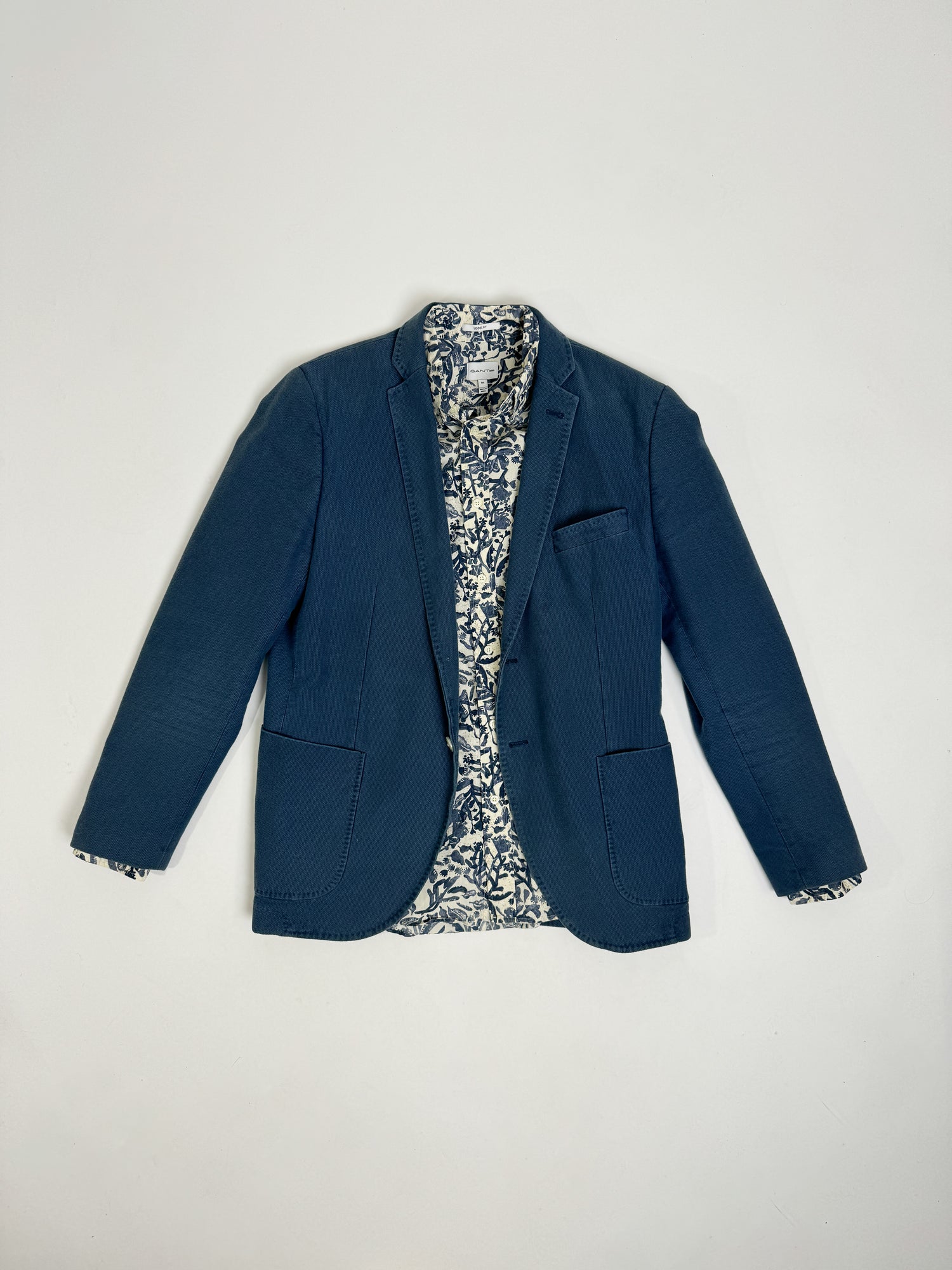 Morris Stockholm Portofino Blue Blazer