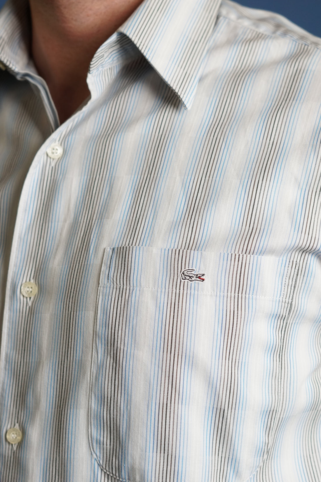 Lacoste Striped Vintage Shirt