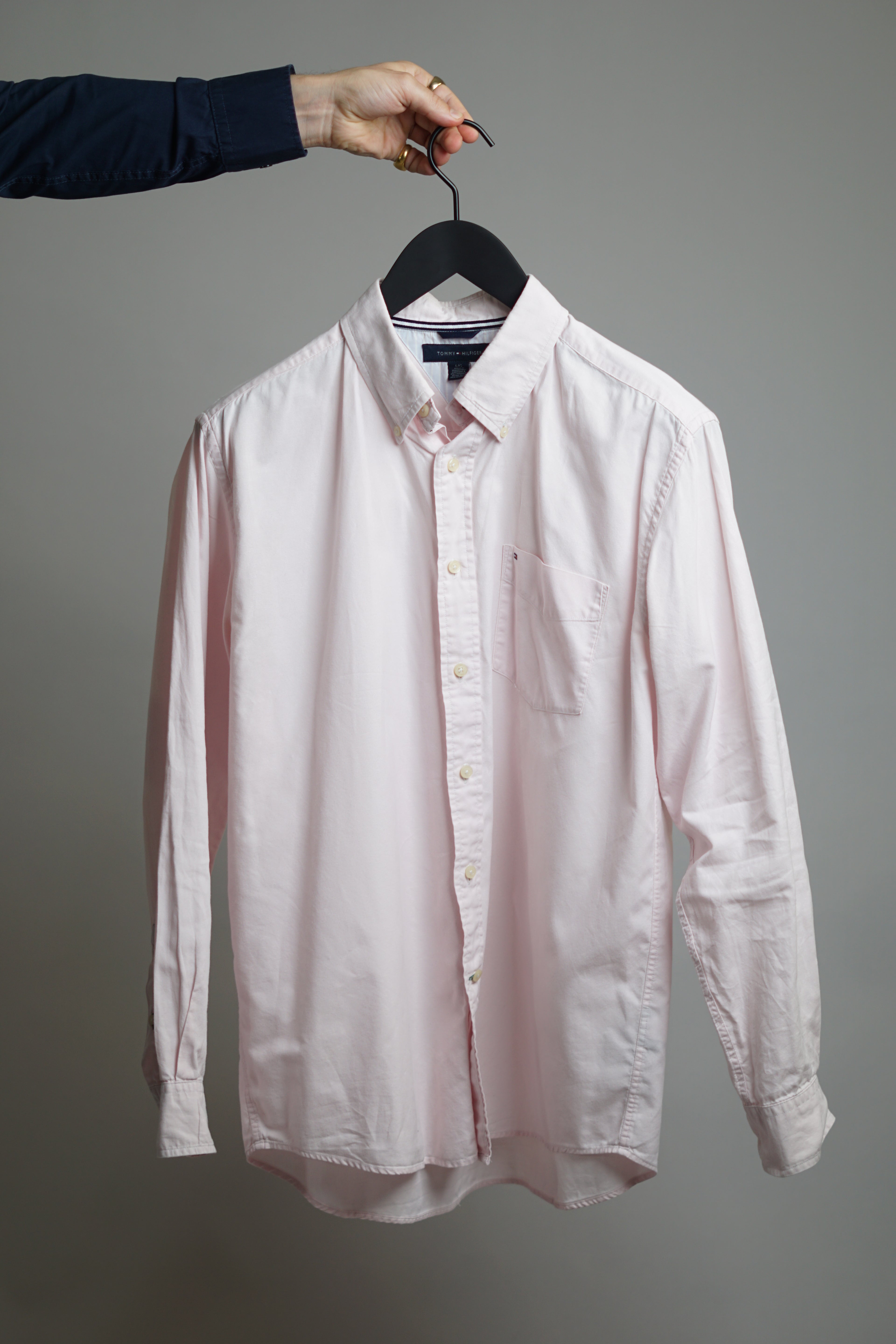 Tommy Hilfiger Pink Cotton Shirt