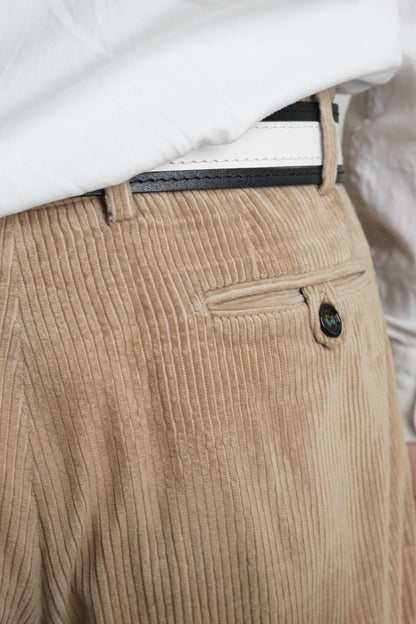 Berwich Beige Corduroy Troussers