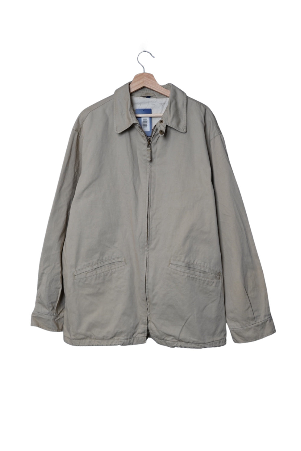 Gant Beige The Hampton Jacket Cotton Bomber Jacket