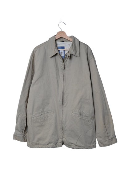 Gant Beige The Hampton Jacket Cotton Bomber Jacket