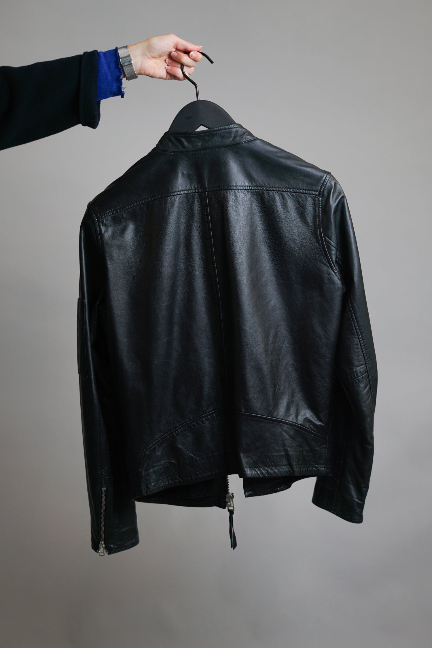 Tiger of Sweden Black Leather Jacket