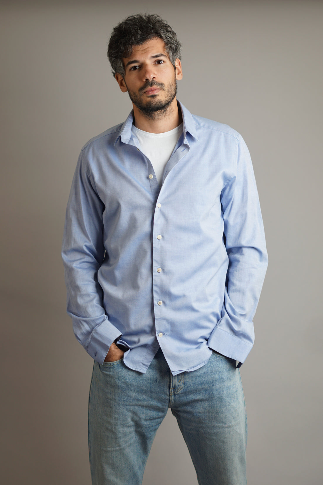 Bruuns Bazaar Lightblue Shirt