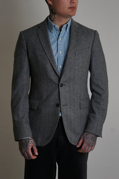 Gant Grey Herringbone  Blazer