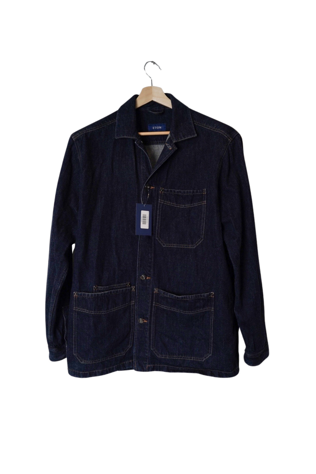 Eton x Jeansverket Limited Edition Denim Cotton Overshirt