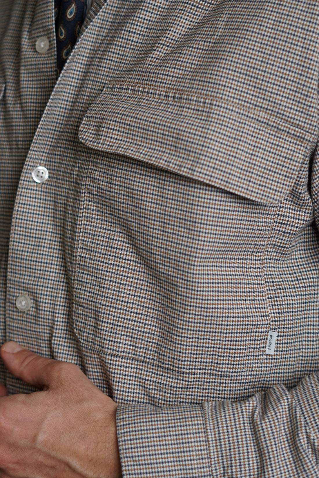 Woodbird Checkered Overshirt