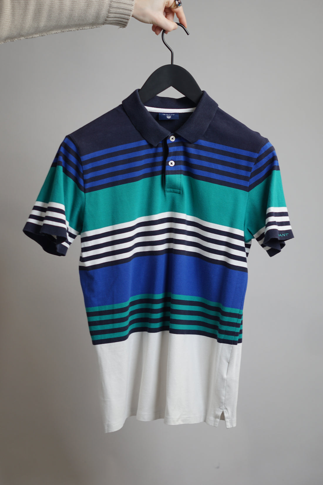 Gant Light Multicolored Striped Polo Shirt