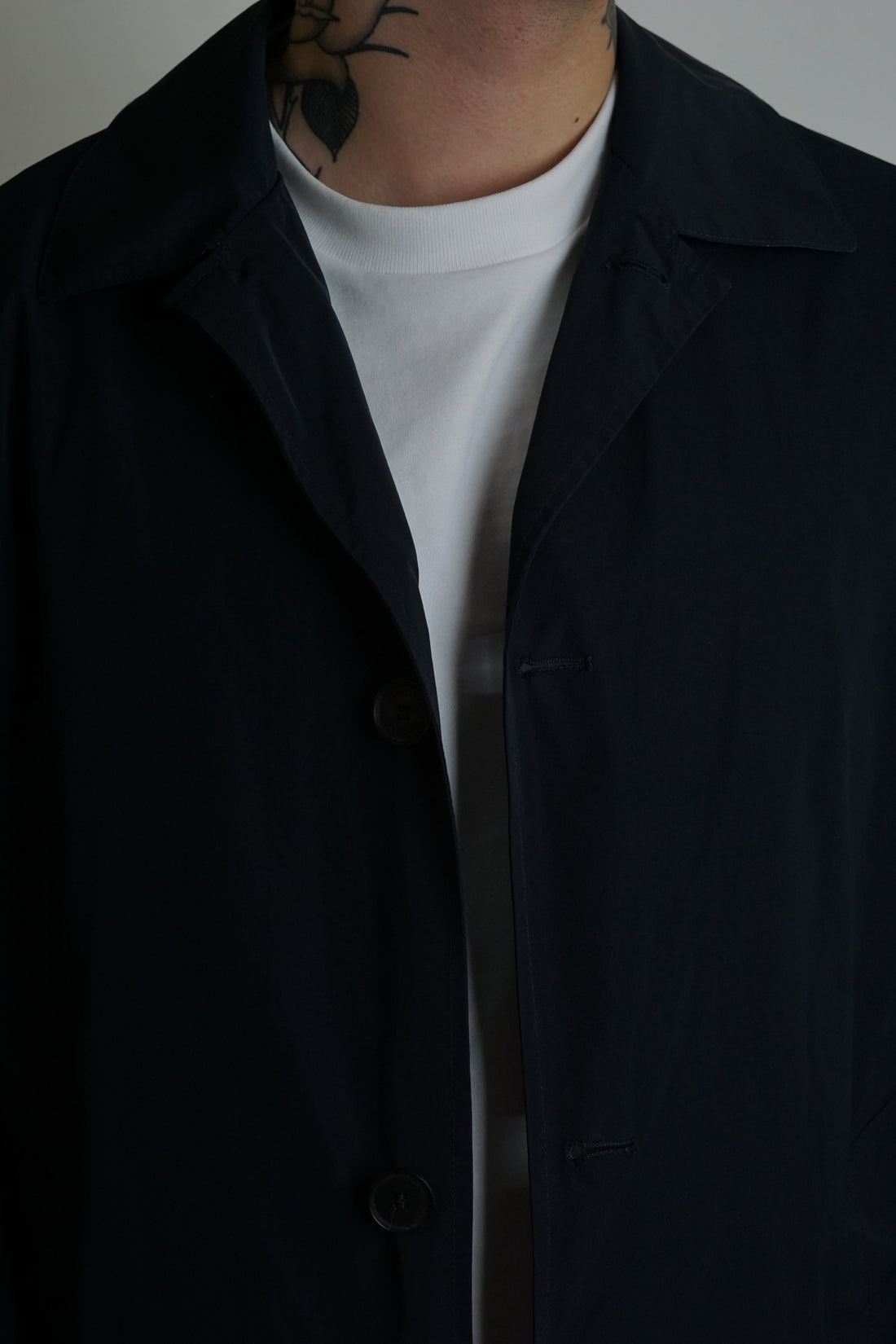 Gant The Sports Mac Navy Coat