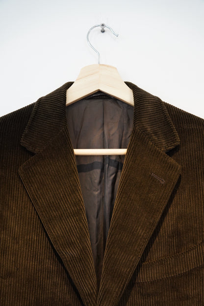 Canali Brown Corduroy Blazer