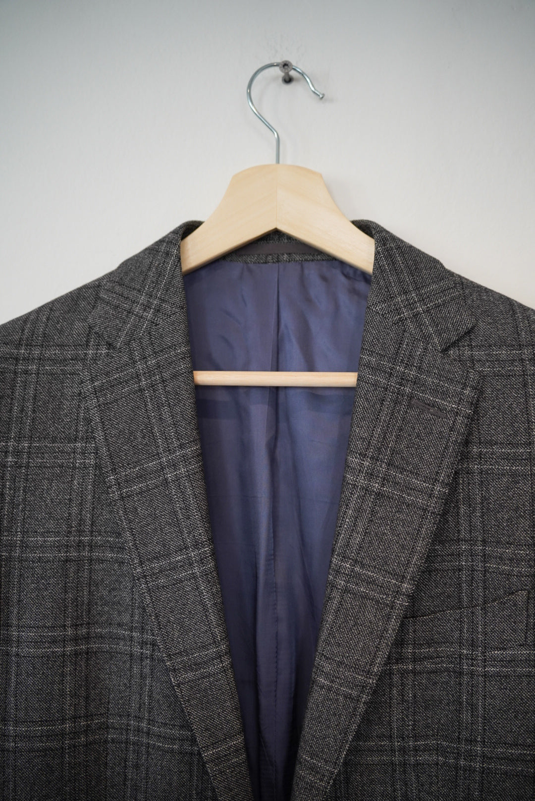Suitsupply Green Linen Havana Patch Slim Blazer