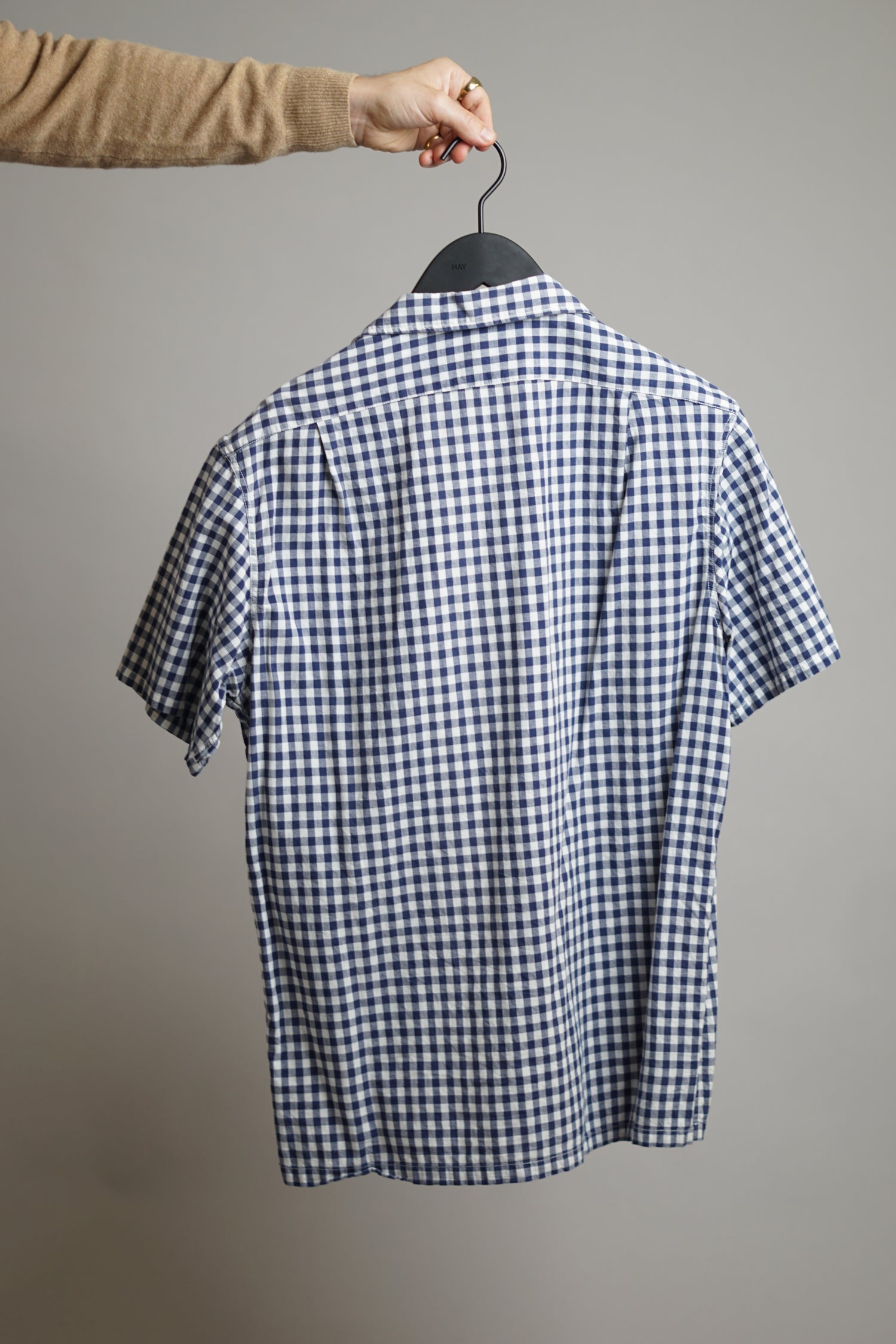 Polo Ralph Lauren Black &amp; White Checkered Short Sleeved Shirt