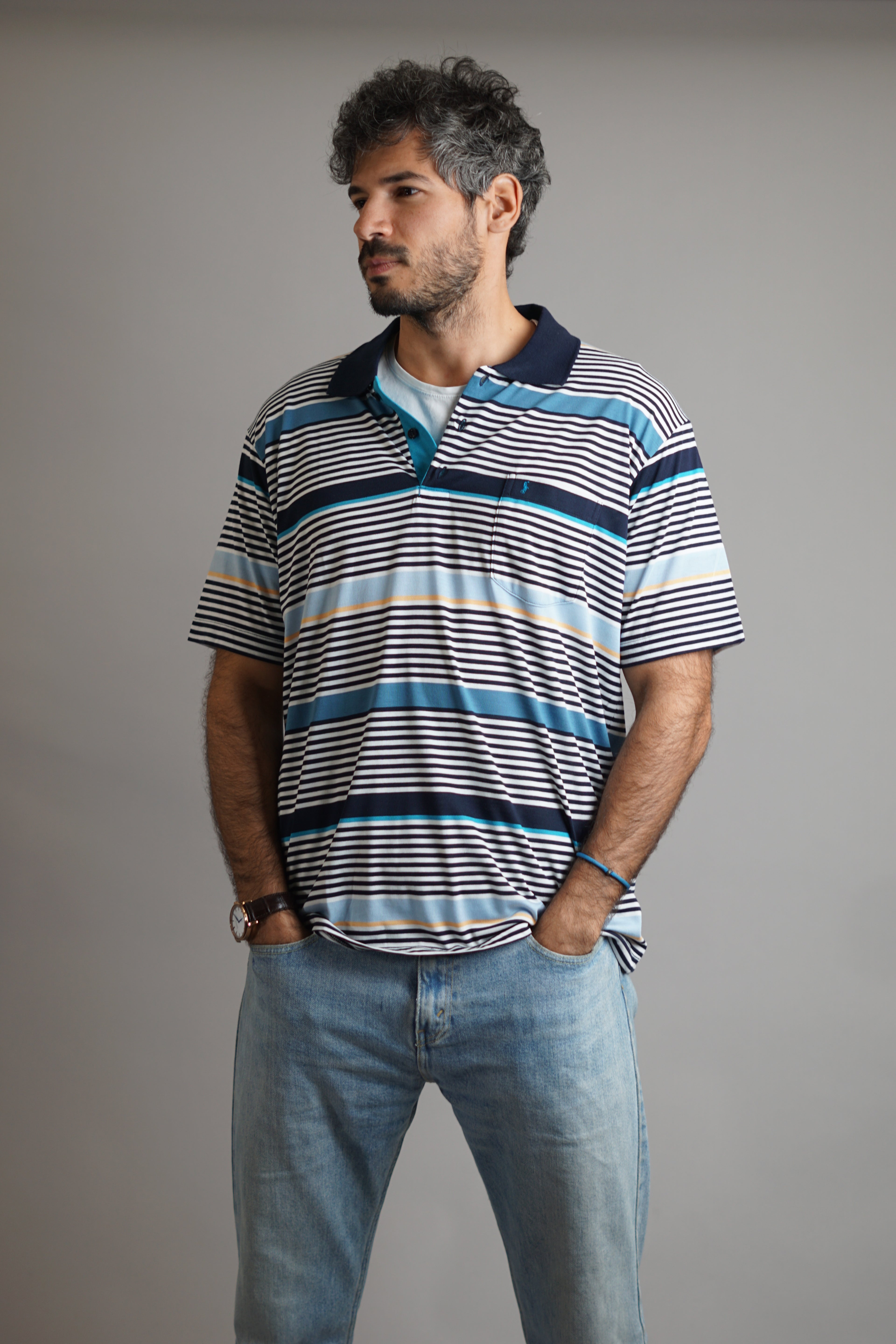 Ralph Lauren Striped Multicolor Polo Shirt