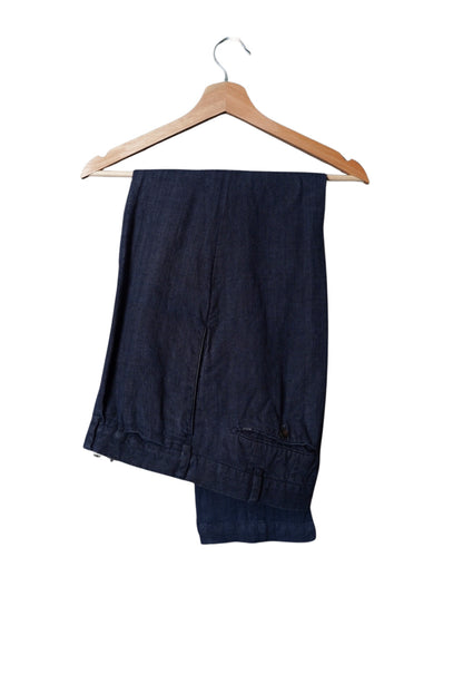 Polo Ralph Lauren Blue Linen Slim Fit Chinos