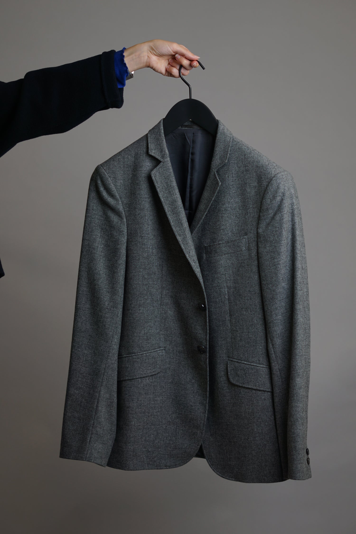 Samsøe Samsøe Grey Wool Blazer