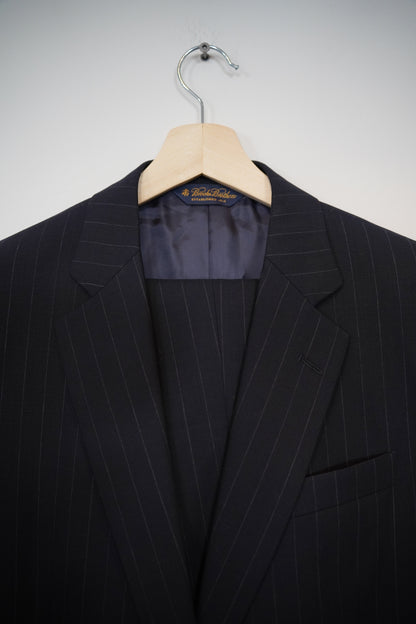 Brooks Brothers Navy Madison Pinstriped Suit