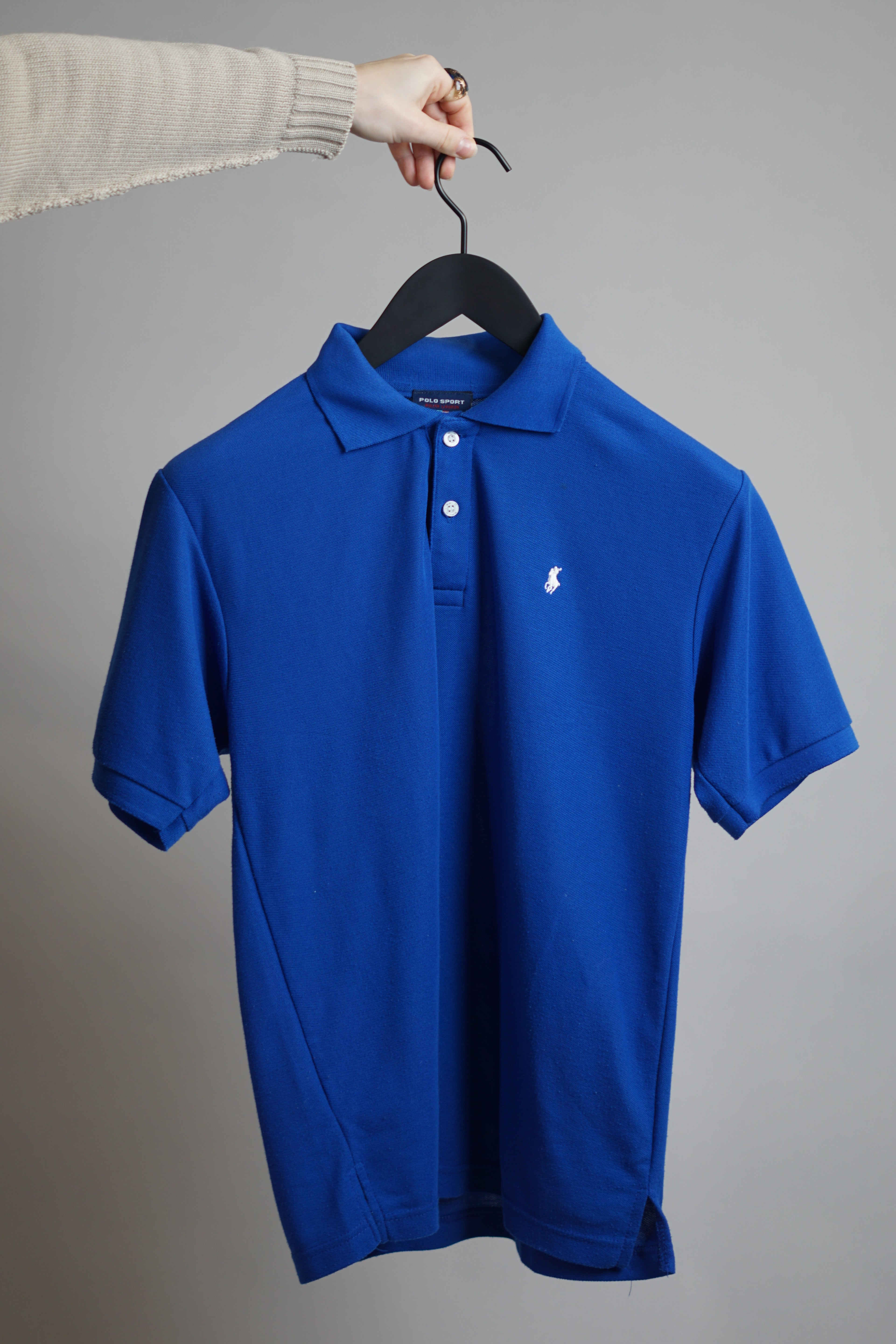 Ralph Lauren Blue Polo Sport Cotton Poloshirt