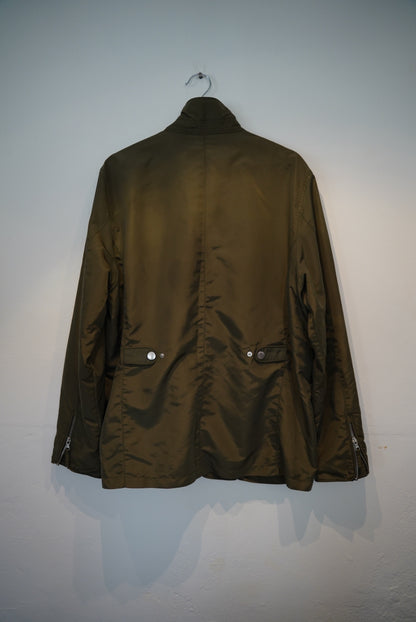 Morris Stockholm Armygreen Poly Zip-Jacket