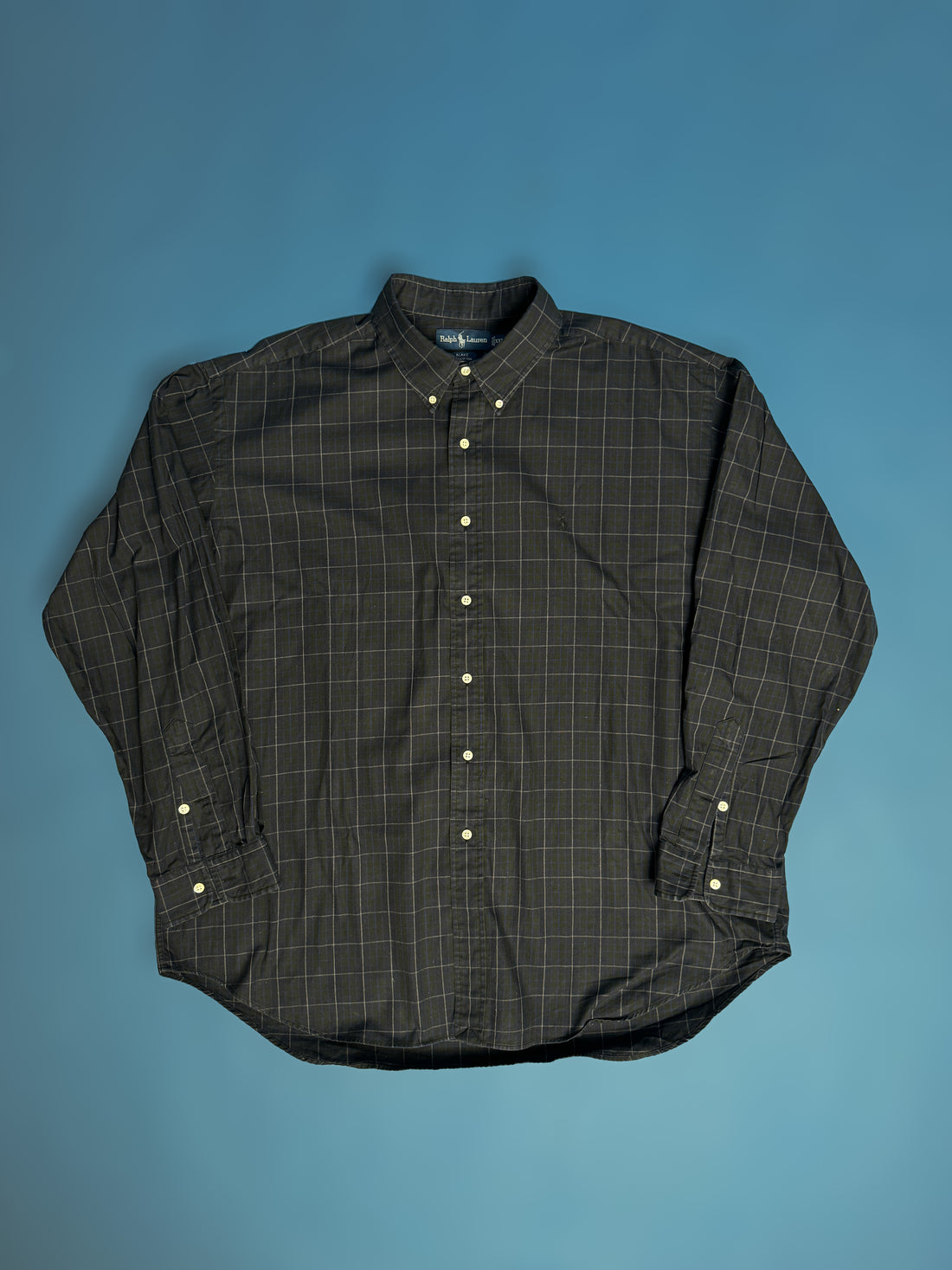 Ralph Lauren Darkgreen Checkered Blake Shirt