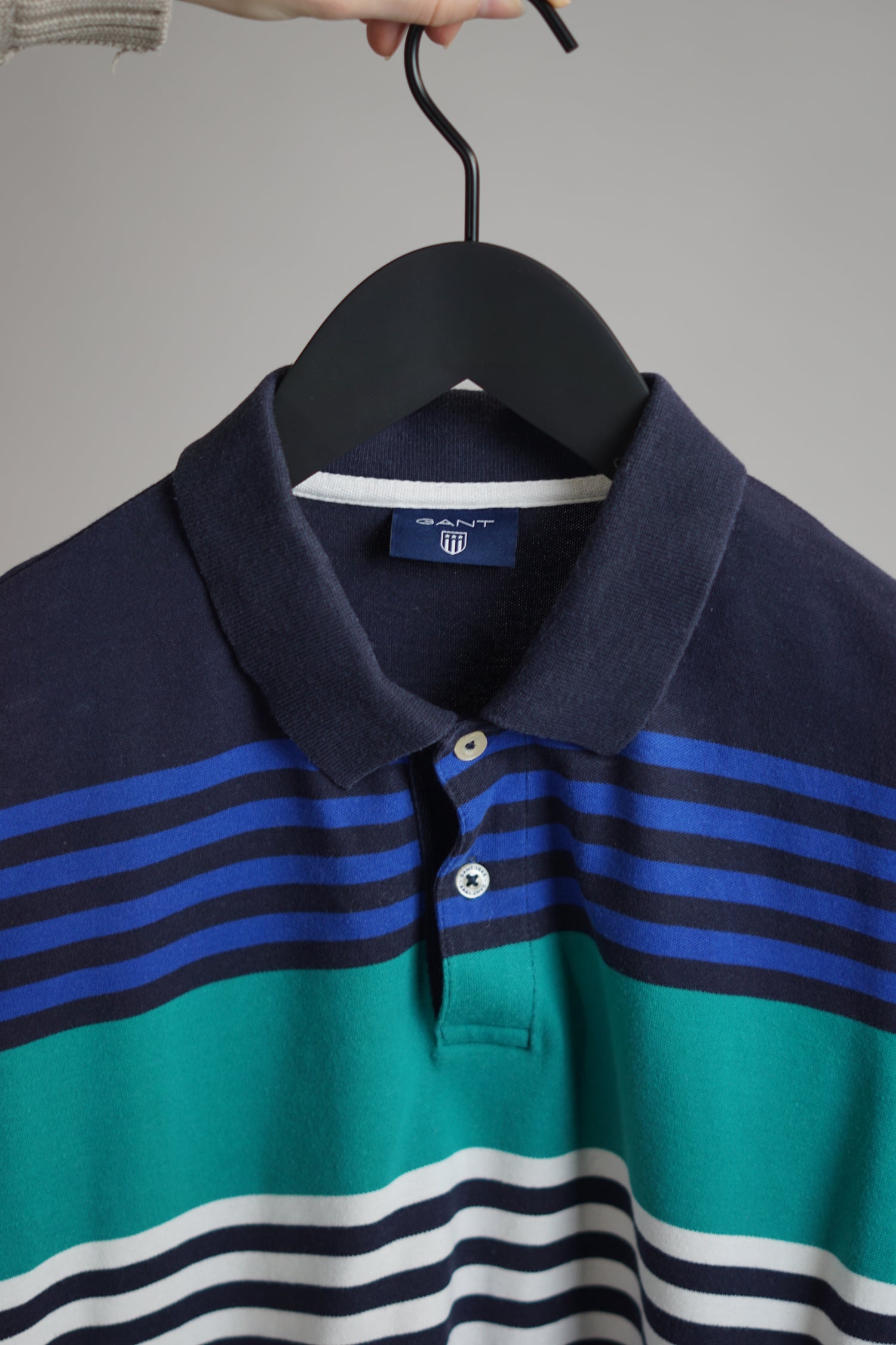 Gant Light Multicolored Striped Polo Shirt