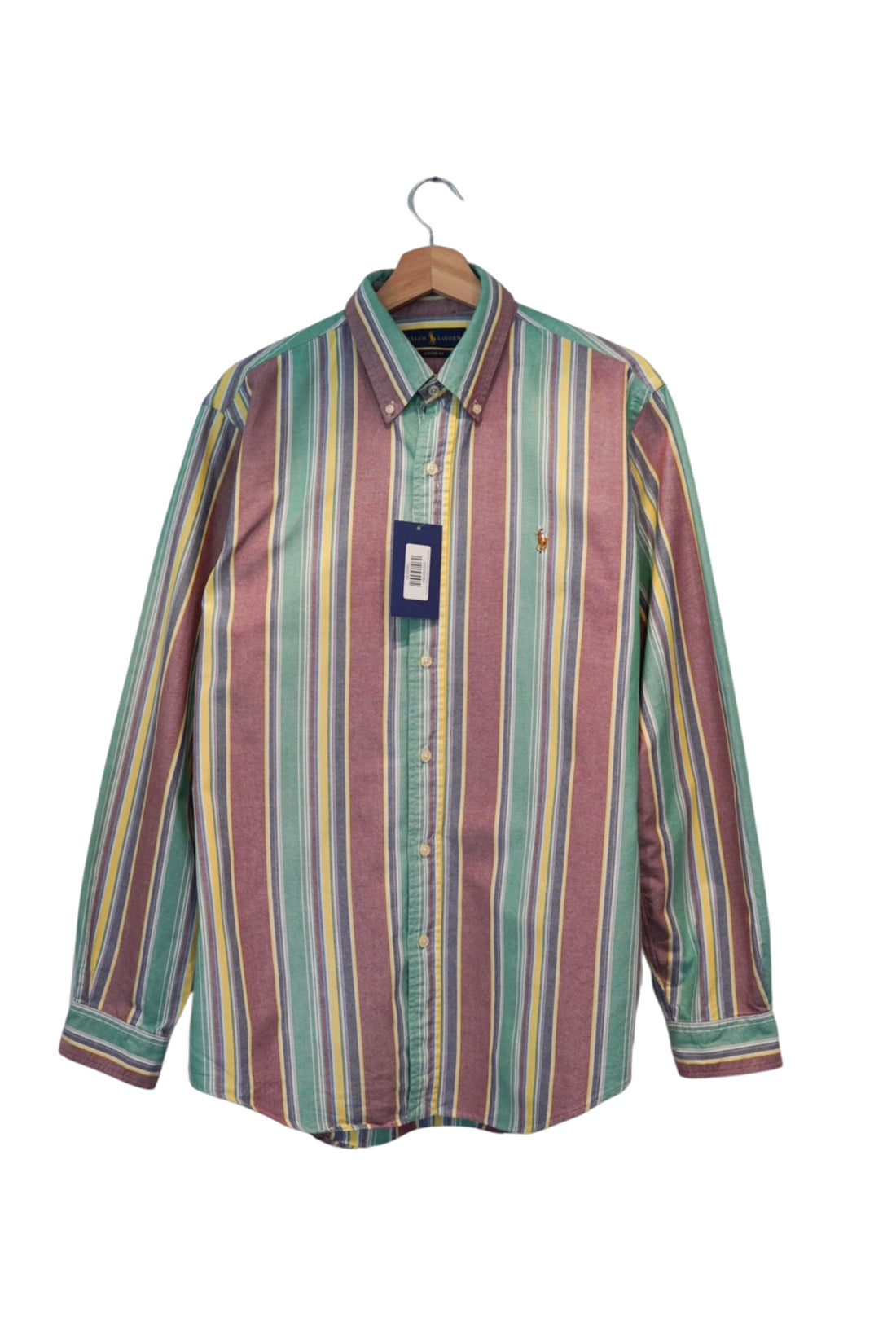 Ralph Lauren Multi-Colour Striped Custom Fit Cotton Shirt