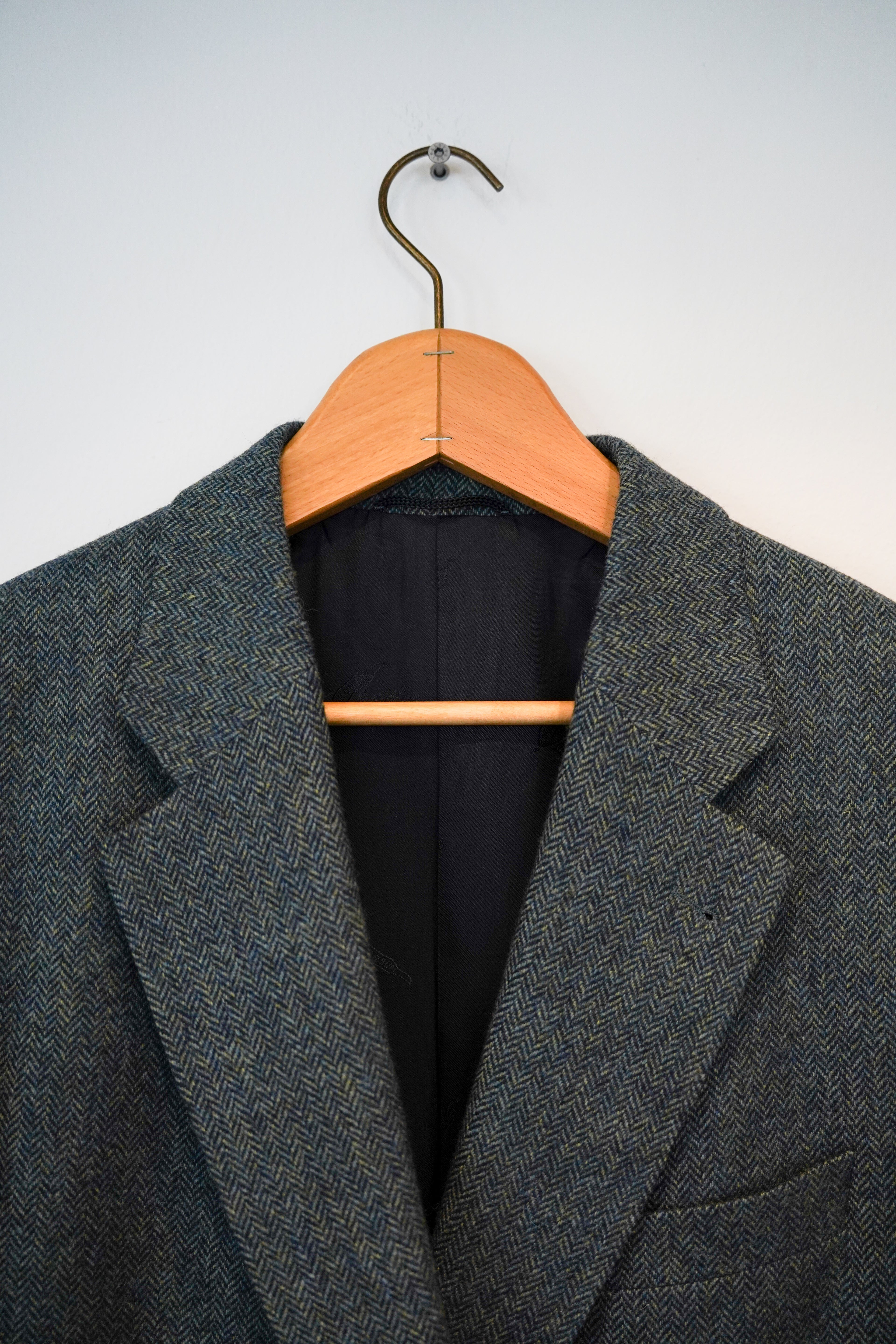 Burberry Green Virgin Wool Blazer