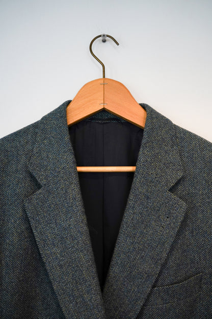 Burberry Green Virgin Wool Blazer