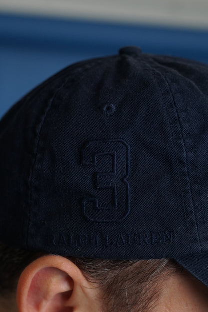 Ralph Lauren Big Pony 3 Navy Cap