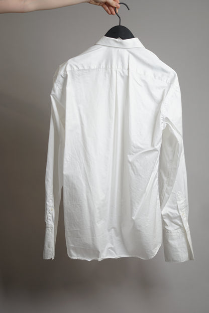 Stenströms White Twofold Super Cotton Classic Tuxedo Shirt