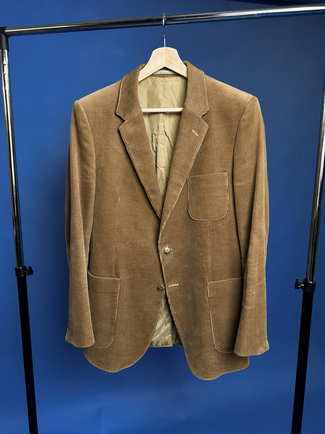 Vintage Light Brown Corduroy Blazer